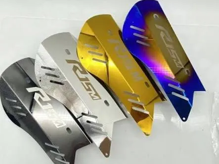 Yamaha R15 M Exhaust Cover Silencer Guard  SS Made