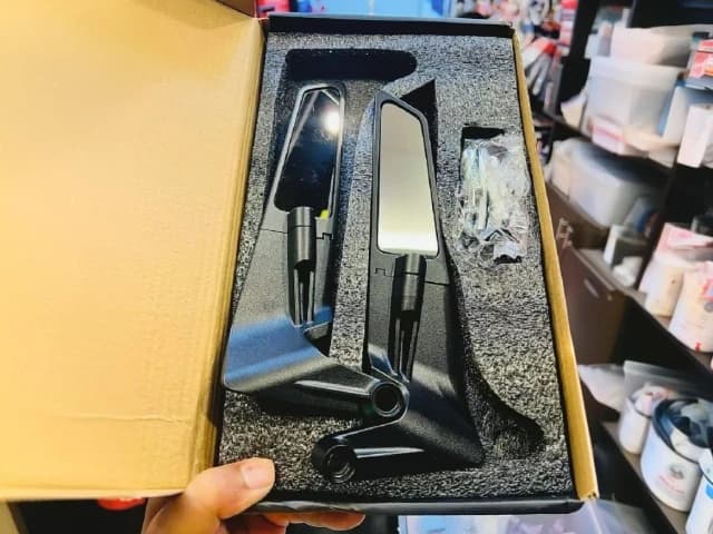 Nacked bike wing mirror Aero Dainamic Mirror/wing mirror/stylish looking glass/ uncommon wing mirror