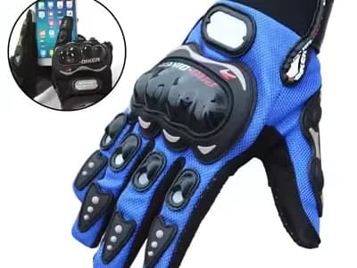 Pro Biker Touch Screen Sensitive Full FInger Motocross Motorcycle Gloves
