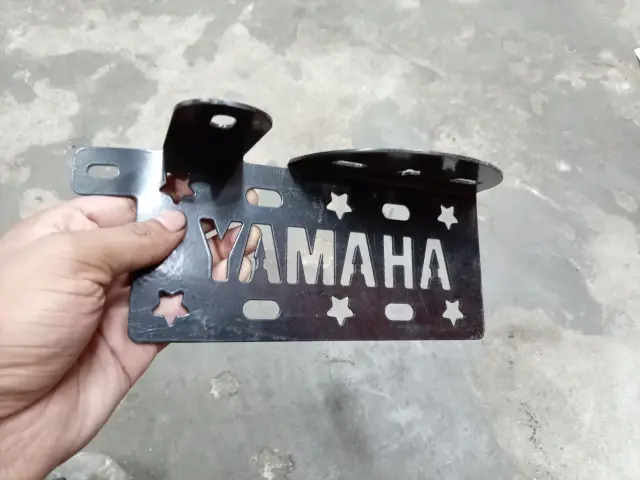 Yamaha Silencer Metal Cover Black Colour