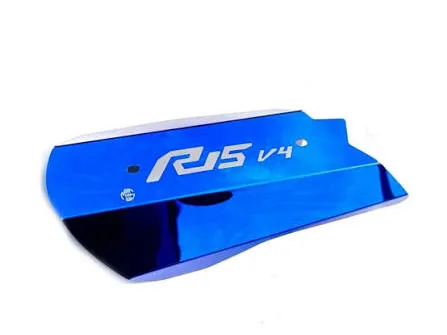 Yamaha R15 V-4 Exhaust Cover Silencer Guard  SS Made