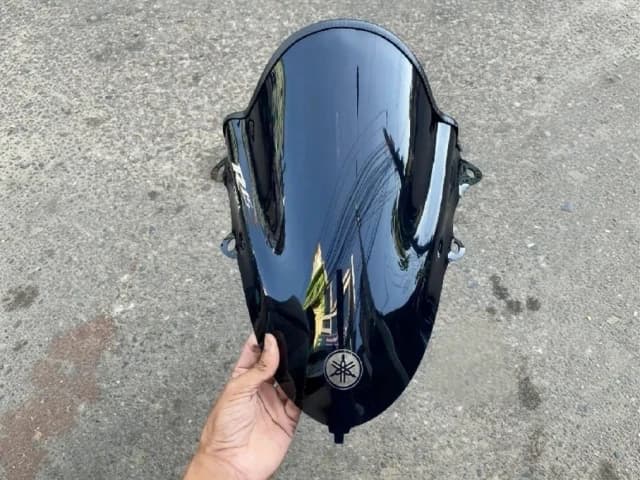 Motorcycle Corsa Windshield Windscreen Visor Compatible for YAMAHA R15